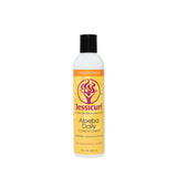 Jessicurl, Aloeba Daily Conditioner for Curly Hair, No Fragrance Added, 8 Fl oz. Leave in Conditioner and Hair Detangler for Fin
