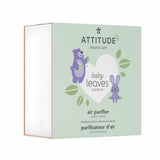 ATTITUDE Baby Air Purifier, Activated Carbon Freshener, Odor Remover, Plant and Mineral-Based, Vegan, Sweet Apple, 8 Ounces