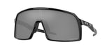 Oakley Mens OO9406 Sutro Rectangular Sunglasses, Polished Black/Prizm Black, 37 mm