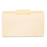 Universal UNV15122 1/3 Cut Second Position 1 Ply File Folders Legal, Manila (100/Box)