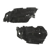 PIT66 Front Engine Splash Shield Compatible with Toyota Camry 2012 2013 2014 Under Lower Engine Splash Guard Pair Set Driver and