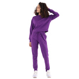Nite Flite Puducherry Purple WomenS CoOrd Set (Purple, Xl)
