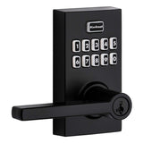 Kwikset 99170004 SmartCode 917 Keypad Keyless Entry Contemporary Residential Electronic Lever Lock Deadbolt Alternative with Ha