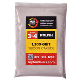 5lb of MJR Tumblers Premium 1200 Silicon Carbide Rock Polishing Grit for Step/Stage 3 or 4, MJR Tumblers is a Disabled and Veter