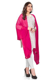 Lalariya The Fashion Chiffon Dupatta For Women, Scarf Wrap Chunni Casual Girls (Pink, Free)