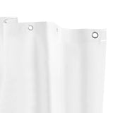 Kenney MB61161 Microban Protected Medium Weight 4.8 Gauge Waterproof PEVA Shower Curtain Liner with RustResistant Metal Grommet