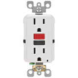 Leviton 15 Amp 125Volt SelfTest Tamper Resistant GFCI Outlet, White (4Pack)