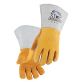 Black Stallion Revco 850XL Flame Resistant Nomex Lined Elkskin Stick Welding Gloves XL