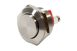 Alpinetech 19mm 3/4 Momentary NC Stainless Steel Metal Push Button Switch Screw Terminal Normally Closed