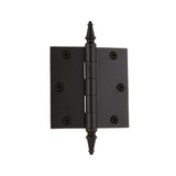 Grandeur Hardware 813022 3.5 Steeple Tip Residential Hinge with Square Corners in Timeless Bronze, 3.5 x 3.5