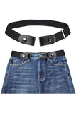Prezone Buckle Free Elastic Belt For Women Jeans/Dresses, Adjustable, BuckleFree Invisible Waist Belt,No Buckle Belt For Women/