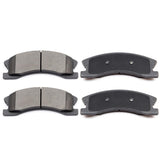 ECCPP D945-7846 4pcs Front Ceramic Disc Brake Pad Set Fit For Jeep Grand Cherokee 1999-2004