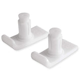 DMI Walker Skis Glides for Enhanced Safety and Stability, Replaces Tennis Balls for Walkers, White, Walker Accessories,Walker Sk