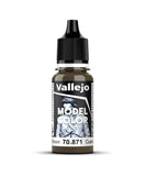 Vallejo Leather Brown Paint, 17ml