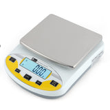 Cgoldenwall Precision Lab Scale 5000Gx0.01G Analytical Electronic Balance Digital Laboratory Scale Precision Jewelry Scales Kitchen Weighing Electronic Scales 0.01G Calibrated 110V (5000G 0.01G) -Like New