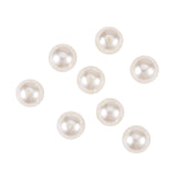 LiQunSweet 20 Pcs Imitated Pearl 20mm Acrylic Plastic Loose Beads Round Bubblegum White Ball Bead Bulk for Bracelet Necklace Ear