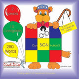 ASL American Sign Language Con-SIGN-tration Memory Game #1 for PC Only