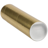 JAM Paper 3 x 12 Mailing Tube - Gold - Sold Individually