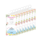 CANAGER Hanging Moisture Absorber, Lemon Rose Moistureproof Hanging Bag,Dehumidifier Bag (8 packs) Hanging Closet Dehumidifier B