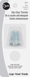 Dritz 162L Slip Stop Thimble, Size Large, Silver