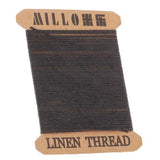 ATORSE 5x1 Piece Soft Round Linen Waxed Line Sewing Thread for Leather Crafts M009