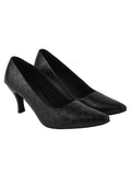 Shoetopia Women'S Block Heel Pumps Black,Black,5,B0C3RLJV2F