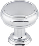 Top Knobs TK831PC Serene Collection 1-3/16 Eden Medium Knob, Polished Chrome