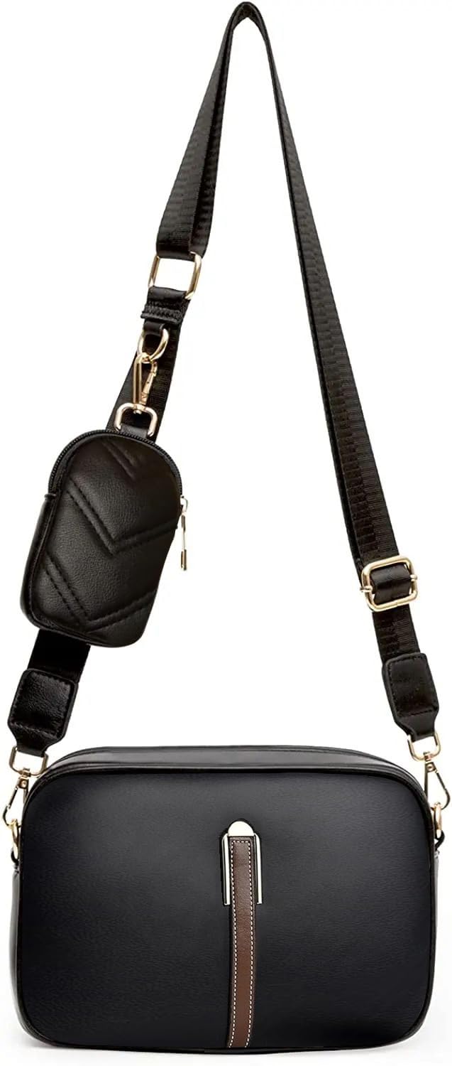 Adisa Women'S Sling Bag (Set Of 3 Black),Black,,B0D6WYFTF8