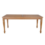 Anderson Teak Tb-6536 Rockford Rectangular Teak Dining Table, Natural