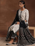 Libas Women'S Pure Cotton Kurta Set (366270R Off White L