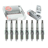 8 pc NGK V-Power Spark Plugs compatible with Ford Expedition 4.6L 5.4L V8 1997-2004