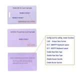 RFID Reader 125KHz Reader Reads Both 1326 Family Proximity Cards & EM4100 ID Card USB Reader Emulae Keyboard for Linux Android W