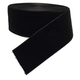 Chenkou Craft 5Yards Black 1 1/2 Velvet Ribbon Bulk (Black, 1 1/2(40mm))