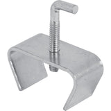 PrimeLine U 9006 11/4 in. Steel Frame (2Pack) Bed Rail clamp, Mill
