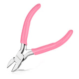 LEONTOOL 4-Inch Side Cutters for Jewelry Making Diagonal Cutting Pliers Wire Cutters Diagonal Side Cutting Pliers Mini Jewelry M