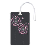 Sign Ever Dandelion Flower Luggage Tag For Suitcase Bag Tag With Name Id Card | Travel Accessories | Durable Acrylic Name Tag Wi