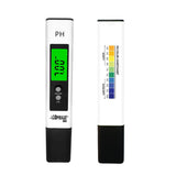 Divolight Digital PH Meter - High Accuracy Digital Water Quality Tester with 0-14 PH Measurement Range for Household Drinking, P