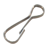 25 Pack Premium Heavy Duty J Hook Spring Clips for DIY Lanyards & Keychains 1 1/4 Inch Durable Snaps for Craft Making Lanyar