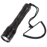 SecurityIng Waterproof 1000 Lumens LED Diving Flashlight UnderWater 150m Super Bright LED Scuba Light, 9 Degrees Narrow-angle Be