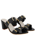 Shoetopia Women'S Platform Heel Sandal,Black,6,B0BY6V9Z9M