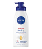 NIVEA Intense Healing Body Lotion for Very Dry, Itchy Skin with Glycerin, Provitamin B5 and Niacinamide, 72-Hour Body Moisturize