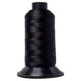 Big Kizzy Black 1400m Nylon Thread for Hair Extensions, Sew in Human Hair Weft and Wigs - Non-Slip and Comfortable Hold for Hand