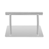 Kaleurrier Stainless Steel Footrest,Professional Mobile Foot Rest,Foot Pedal Parts for Barber Hairdressing Beauty Spa Nail Massa