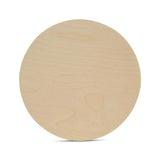 Wood Circles 14 inch, 1/4 Inch Thick, Birch Plywood Discs, Pack of 5 Unfinished Wood Circles for Crafts, Wood Rounds by Woodpeck