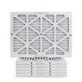 Glasfloss 20x30x1 Pleated Air Filter, ZL Series, MERV 10 Actual Size: 19 1/2 x 29 1/2 x 7/8 (Box of 6)