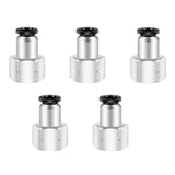 3/8 Female Npt Air Fittings Push to Connect Fittings,CEKER PC 1/2 Od x 3/8 Female NPT Air Lines Fittings Male Thread Pneumatic F