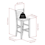 Winsome Fiona Dining, Furniture, Walnut