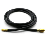WeldingCity Power Cable Hose 46V30R (Rubber 1pcs Style) 25ft for Aircooled 200amp TIG Welding Torch 26series
