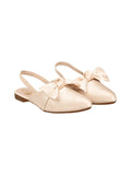 Shoetopia Women & Girls Stylish Decor Bow Cream Fashion Sandal Mules/Dn-401/Cream/Eu40,Cream,7,B0BNNSDD8C