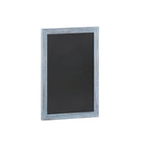 Flash Furniture Canterbury Wall Mount Magnetic Chalkboard Sign - Rustic Blue Finish - 18 x 24 - Vertical or Horizontal Hanging M